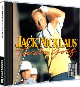Jack Nicklaus: Turbo Golf - Box - 3D Image