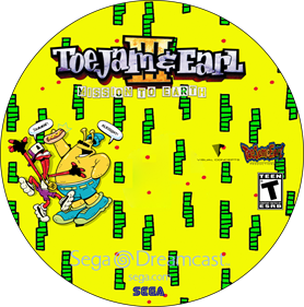 ToeJam & Earl III - Fanart - Disc