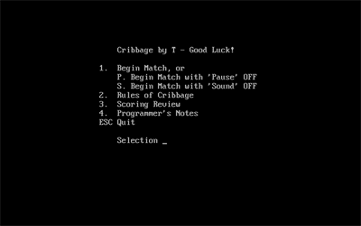 Cribbage - Screenshot - Game Title Image