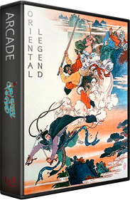 Oriental Legend - Box - 3D Image