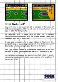 Great Basketball - Box - Back Image