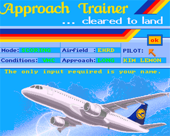 Approach Trainer - Screenshot - Game Title Image