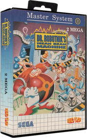 Dr. Robotnik's Mean Bean Machine - Box - 3D Image