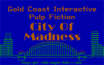 City of Madness - Screenshot - Game Title Image