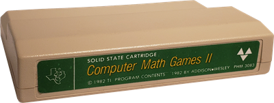 Computer Math Games II - Cart - 3D Image