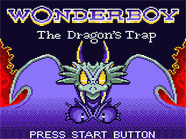 Wonder Boy: The Dragon's Trap - Screenshot - Game Title Image