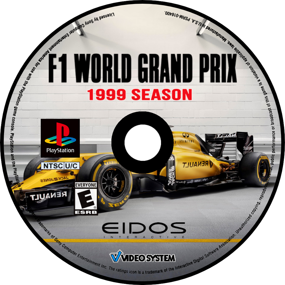 F1 World Grand Prix 1999 Sony Playstation