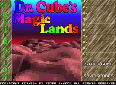 Dr. Cube's Magic Lands - Screenshot - Game Title Image