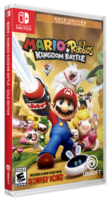 Mario + Rabbids Kingdom Battle - Box - 3D Image
