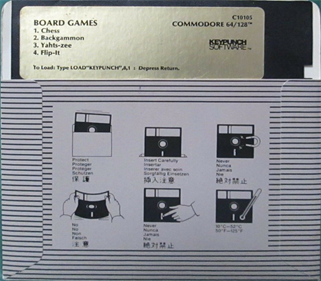 Backgammon (Keypunch Software) - Disc Image