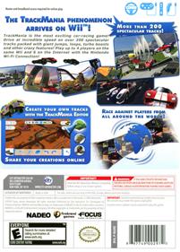 TrackMania: Build to Race - Box - Back Image
