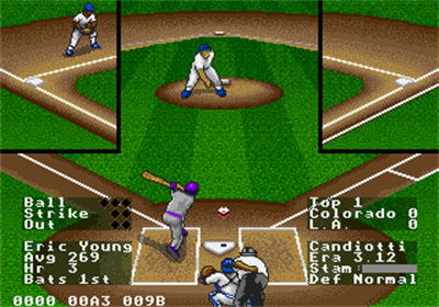 R.B.I. Baseball '95 - Screenshot - Gameplay Image