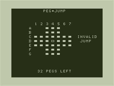 Peg Jump - Screenshot - Gameplay Image