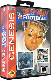 Troy Aikman NFL Football - Box - 3D Image