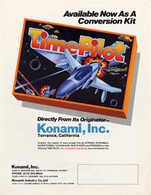 Time Pilot - Advertisement Flyer - Front Image