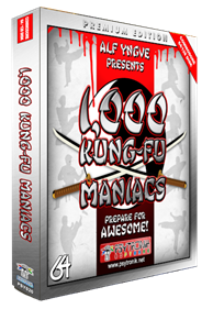 1,000 Kung-Fu Maniacs - Box - 3D Image