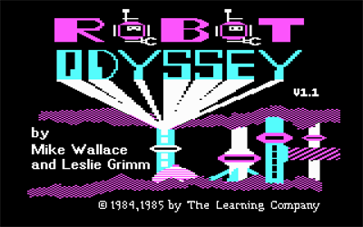 Robot Odyssey - Screenshot - Game Title Image