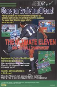 The Ultimate 11: SNK Football Championship - Box - Back Image