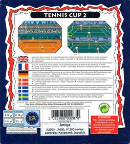Tennis Cup 2 - Box - Back Image