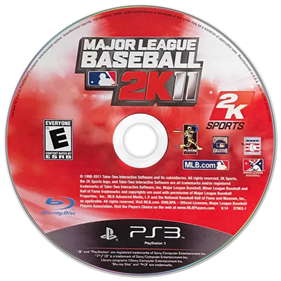 Major League Baseball 2K11 - Disc Image