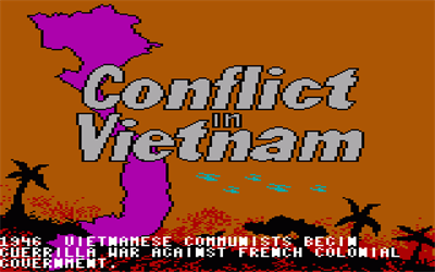 Conflict in Vietnam - Screenshot - Game Title Image