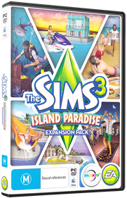The Sims 3: Island Paradise - Box - 3D Image