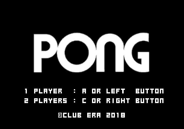 Club Era's Pong