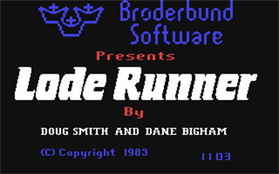 Lode Runner IV - Screenshot - Game Title Image
