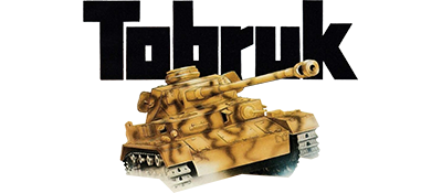 Tobruk: The Clash of Armour - Clear Logo Image