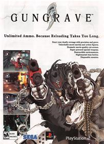 Gungrave - Advertisement Flyer - Front Image