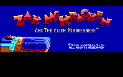 Zak McKracken and the Alien Mindbenders Enhanced - Screenshot - Game Title Image