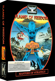 Flames of Freedom - Box - 3D Image
