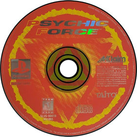 Psychic Force - Disc Image