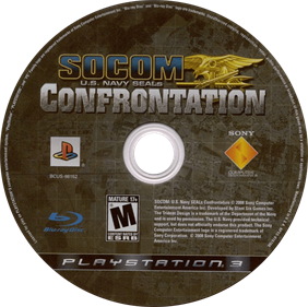 SOCOM: U.S. Navy SEALs Confrontation - Disc Image