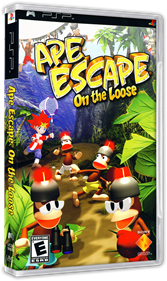 Ape Escape: On the Loose - Box - 3D Image