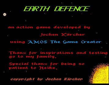 Earth Defence - Screenshot - Game Title Image