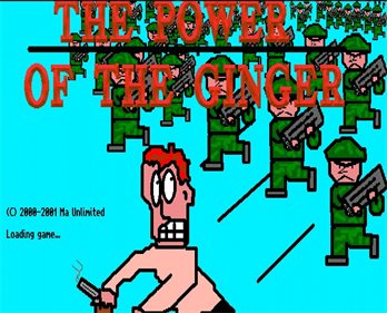 The Power of the Ginger - Screenshot - Game Title Image