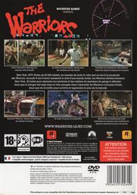 The Warriors - Box - Back Image