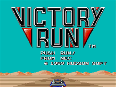 Victory Run - Screenshot - Game Title Image