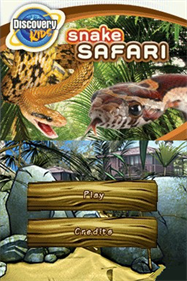 Discovery Kids: Snake Safari - Screenshot - Game Title Image