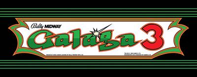 Galaga 3 - Arcade - Marquee Image