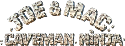 Caveman Ninja - Clear Logo Image