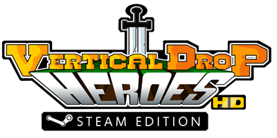 Vertical Drop Heroes HD - Clear Logo Image