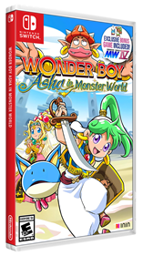 Wonder Boy Asha in Monster World - Box - 3D Image