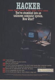 Hacker - Advertisement Flyer - Front Image