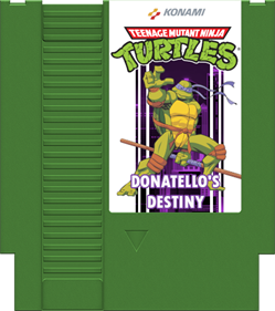 Teenage Mutant Ninja Turtles: Donatello's Destiny - Fanart - Cart - Front Image