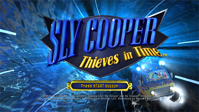 Sly Cooper: Thieves in Time - Screenshot - Game Title Image