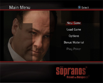 The Sopranos: Road to Respect - Screenshot - Game Title Image
