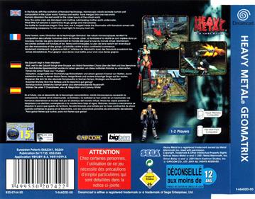 Heavy Metal: Geomatrix - Box - Back Image