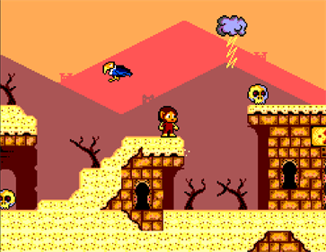 Alex Kidd in Nightmare World - Screenshot - Gameplay Image